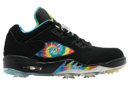 Jordan 5 Retro Low Golf Black Tie Dye